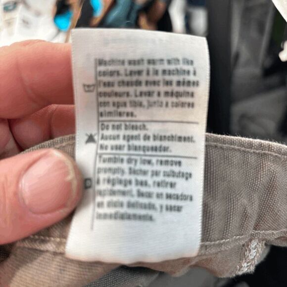 Carhartt B175 MUS Pants Mens 40x30 Pants Dungaree Mushroom Brown 2006 Utility - Picture 8 of 8